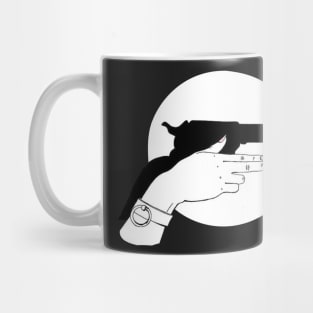 Shadows Chinese pistol Mug